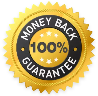 Blood Sugar Focus 60 Day Money Back Guarantee Badge